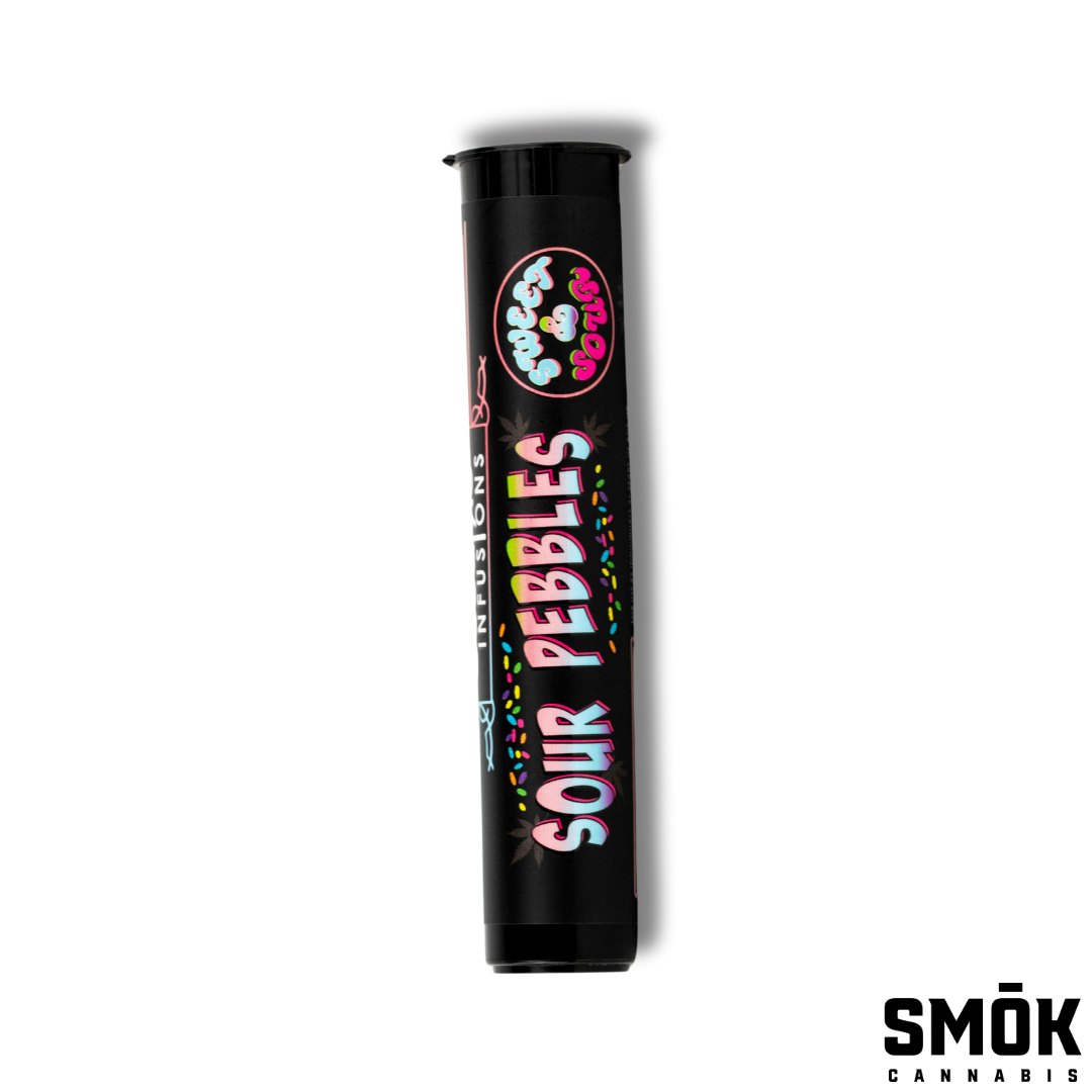 Photograph of product: Good Lyfe Infused Pre-Roll Oui'd Sour Pebbles