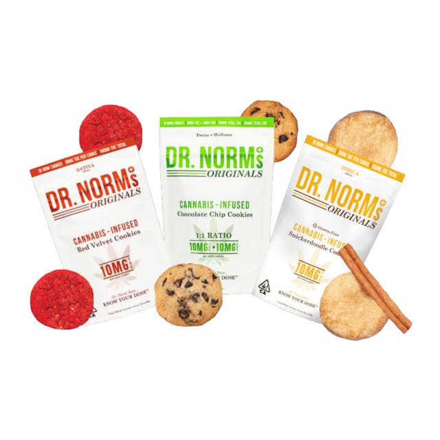 Photograph of product: Snickerdoodle- (10 Cookies)- 100mg - 