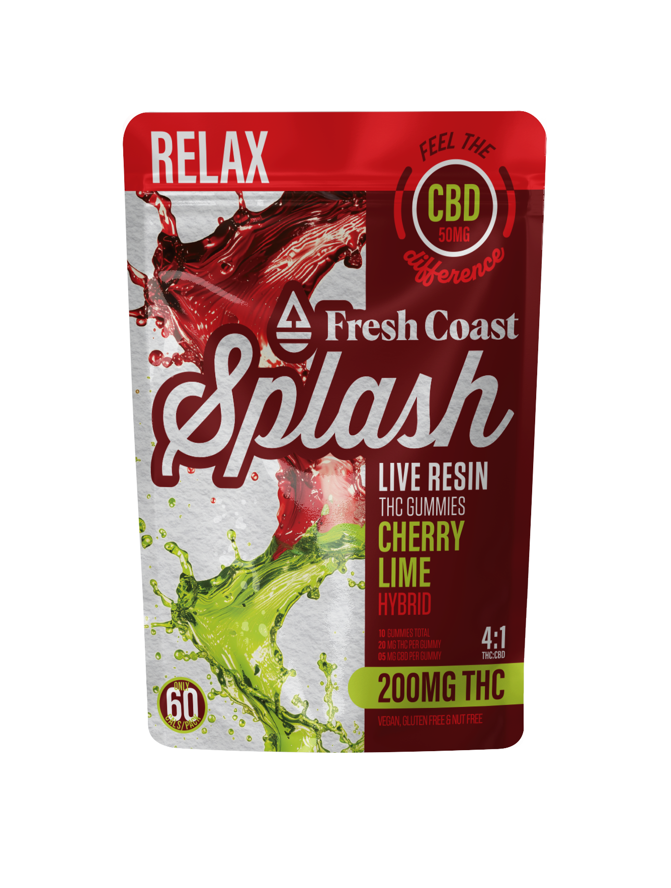 Photograph of product: Splash Cherry Lime RELAX
