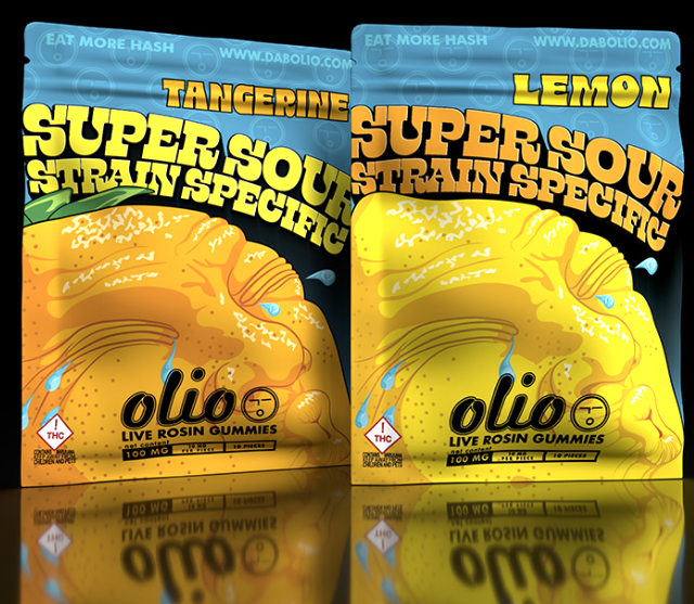 Photograph of product: Rainbow Rozay Sour Tangerine | 100MG | Edibles