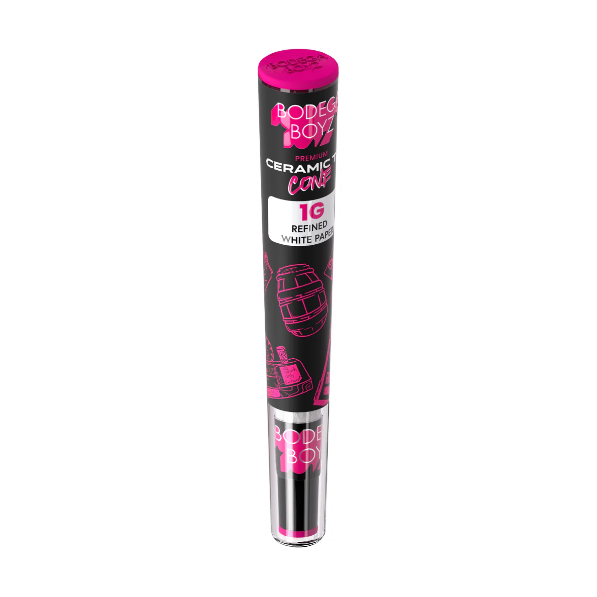 Photograph of product: Bodega Boyz Brown Paper Ceramic Tip Cones 1g