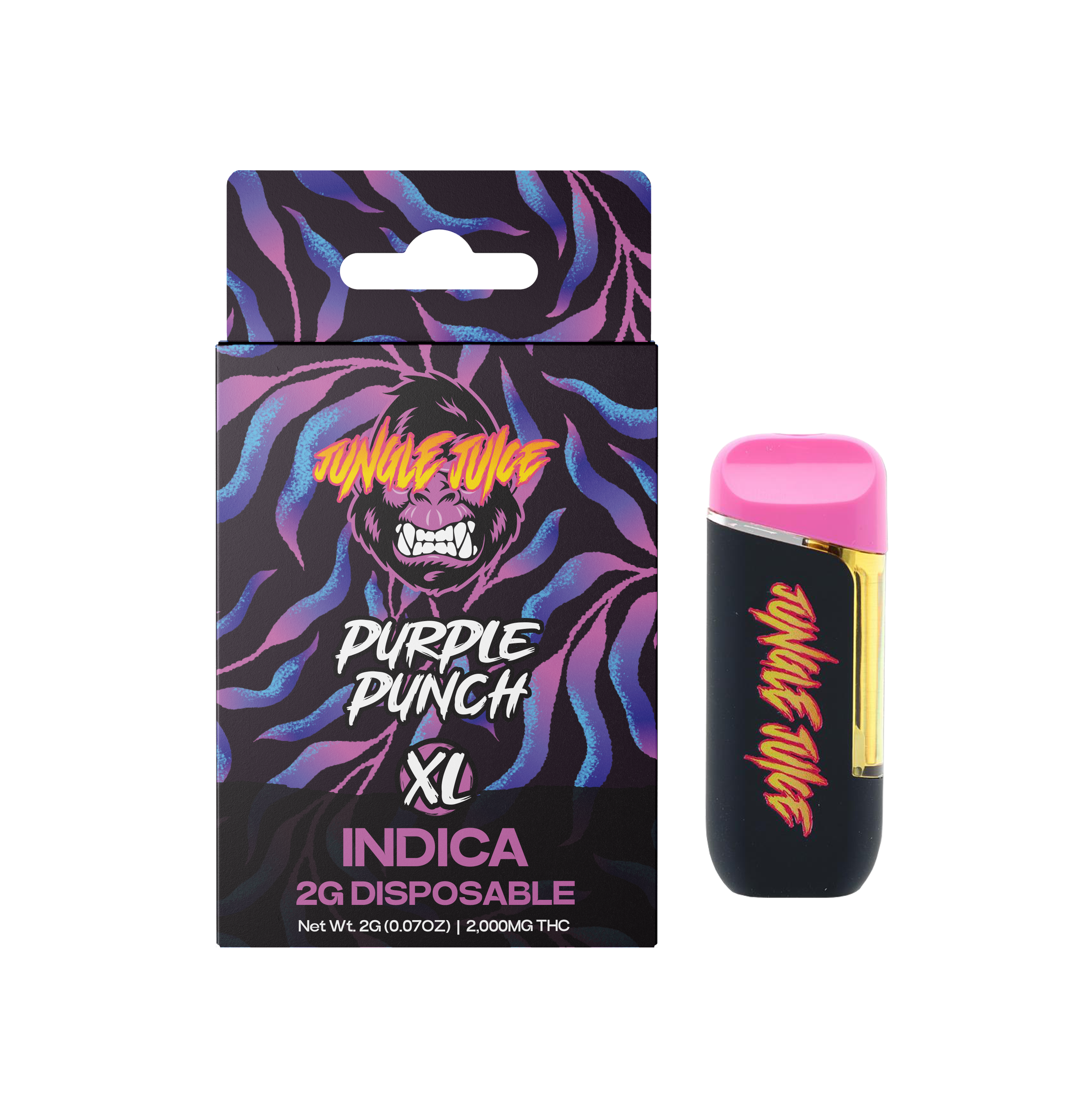 Photograph of product: Jungle Juice - Purple Punch Disposable 2g