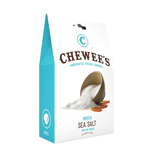 Photograph of product: Chewee's: Sea Salt Caramel 100mg TH-oui 10pk (I)