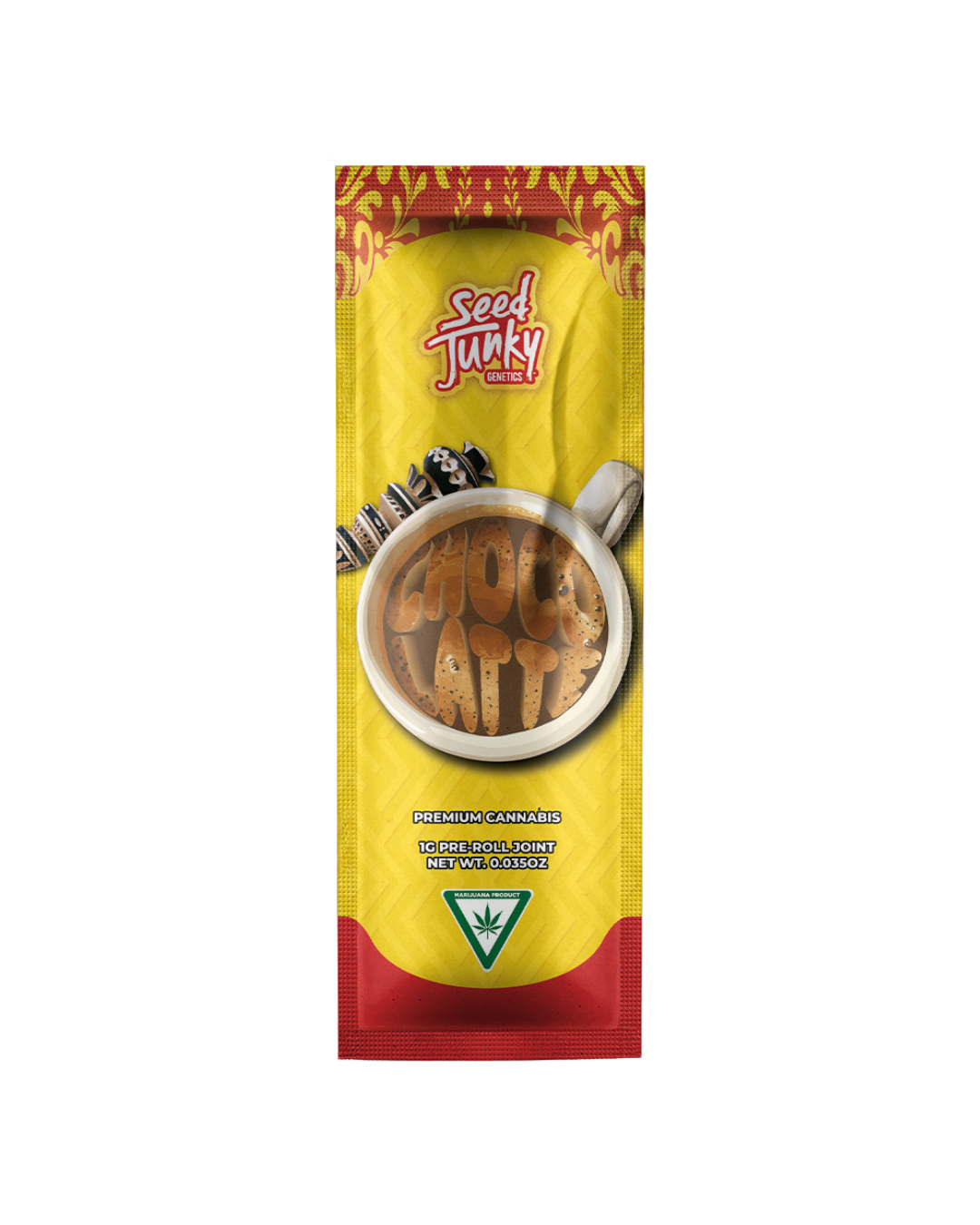 Photograph of product: REC | Seed Junky | Chocolatte Pre-roll | 1G