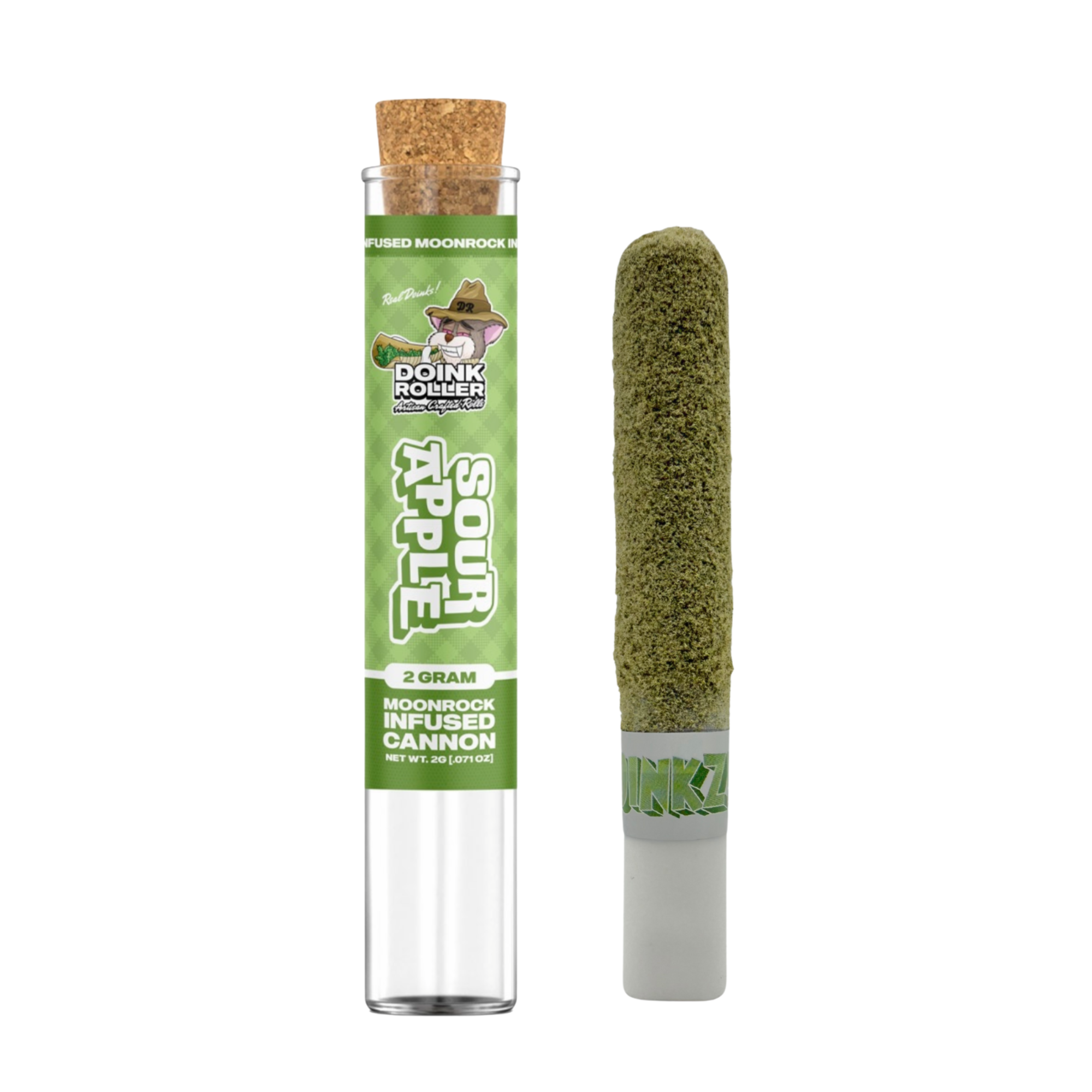 Photograph of Product: Doink Roller 2g Moon Rock Sour Apple