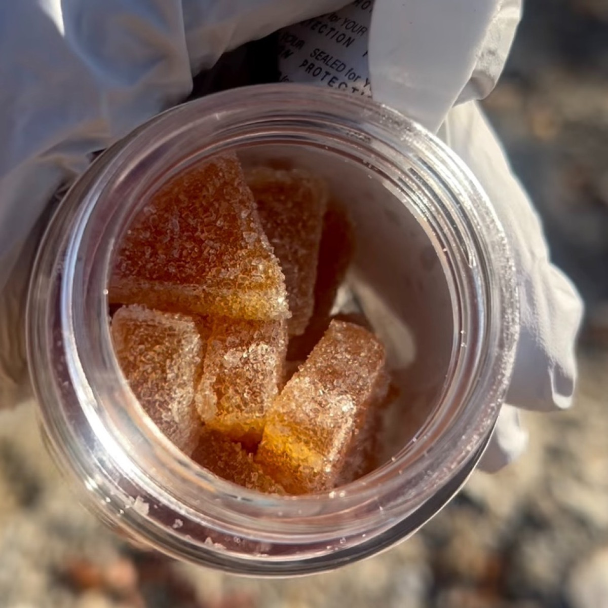 Photograph of product: SOTM | Morning Motivation au chocolat Rosin Gummies | 100mg