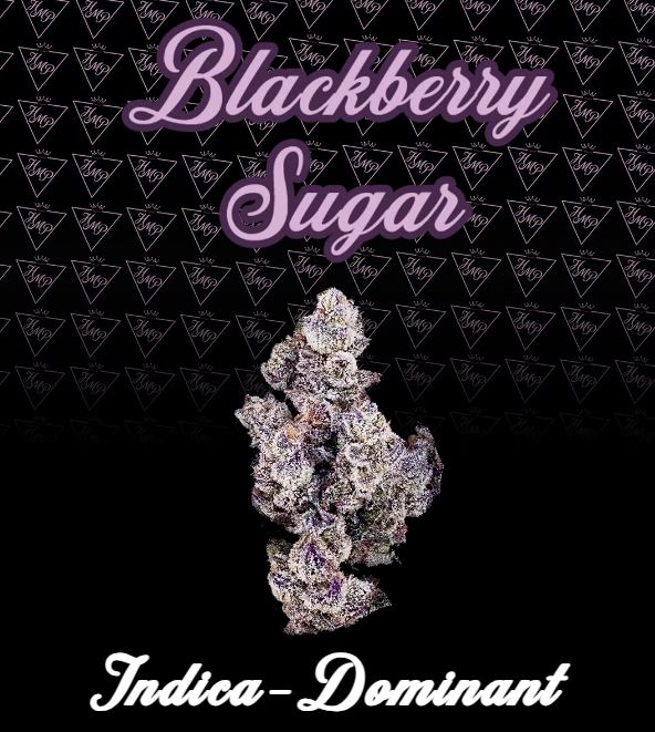 Photograph of product: Blackberry Sugar Flower - 28g
