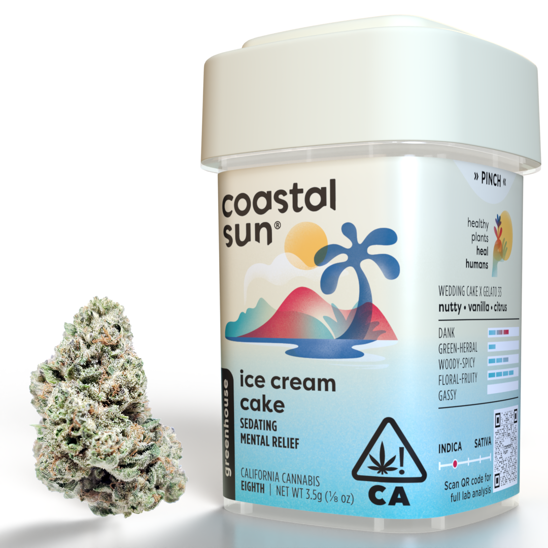 Photograph of product: Ice Cream Cake Greenhouse Flower 3.5g