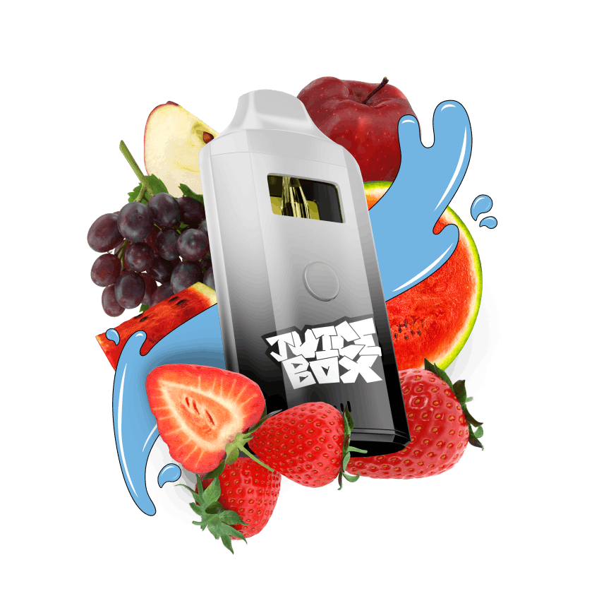 Photograph of product: Next 1 Juice Box Grape-a-Licious Live Resin Disposable Cartridge 2g