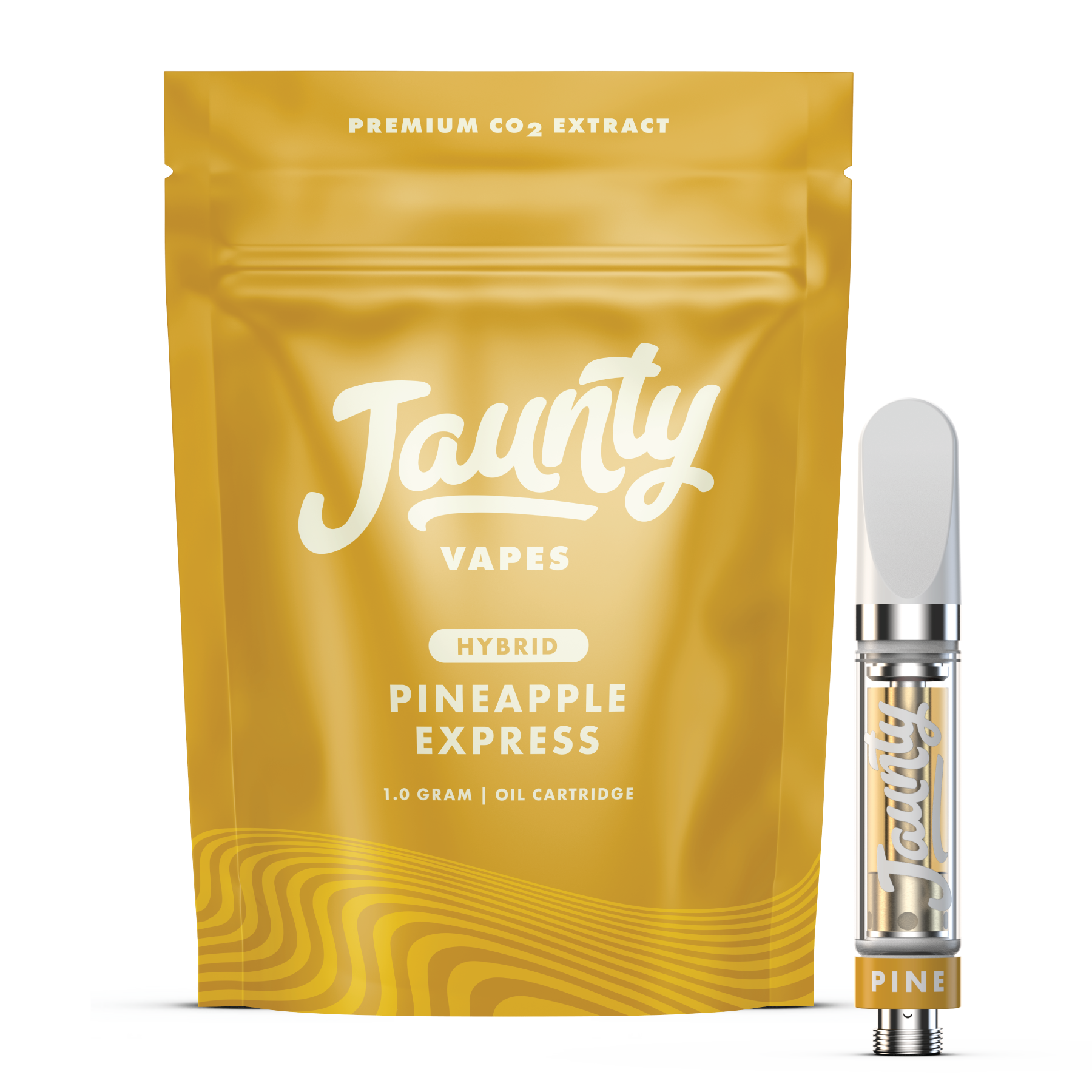 Photograph of product: Jaunty - Pineapple Express - CO2 Cartridge
