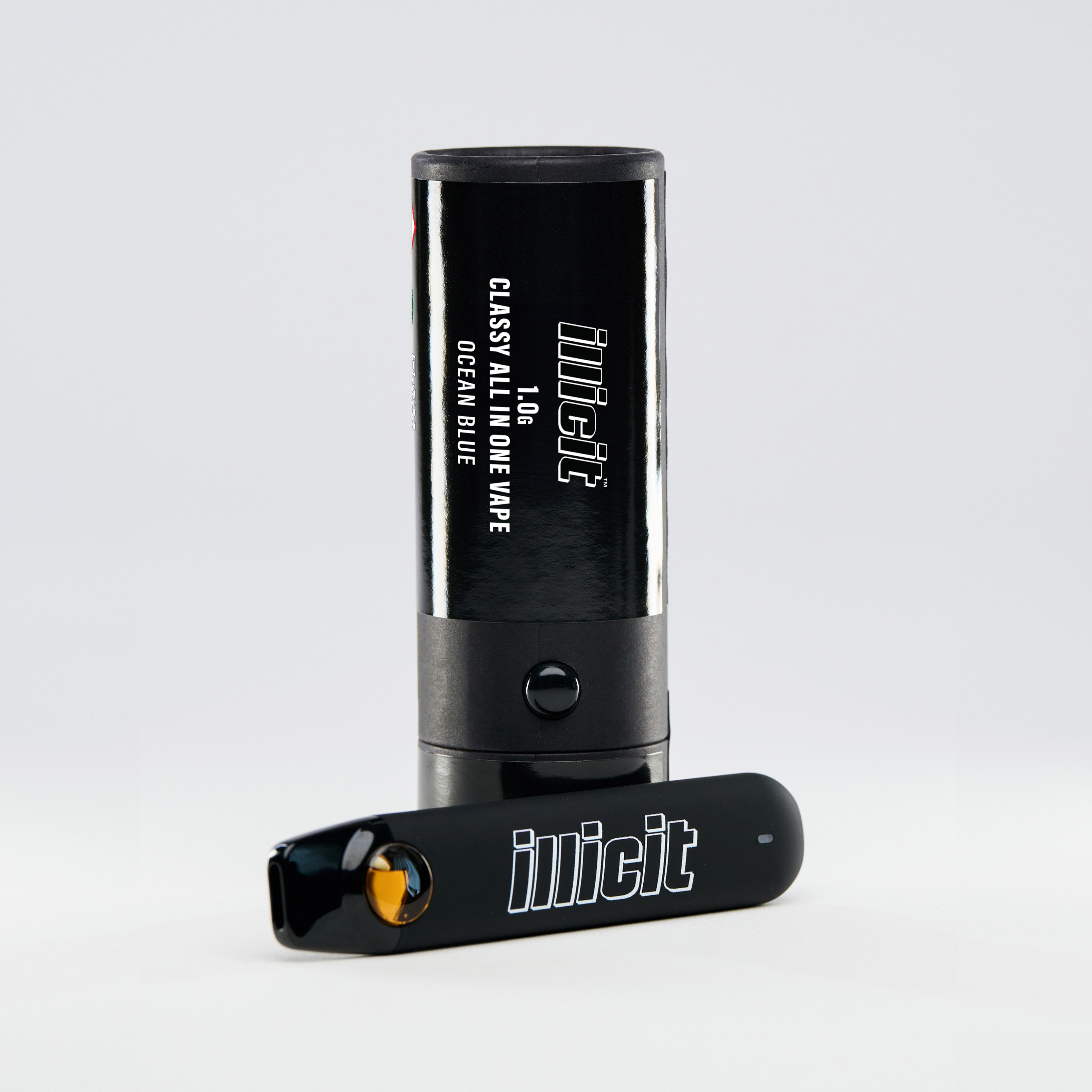 Photograph of product: Illicit: Vape | Ocean Blue | All-In-One | 1g