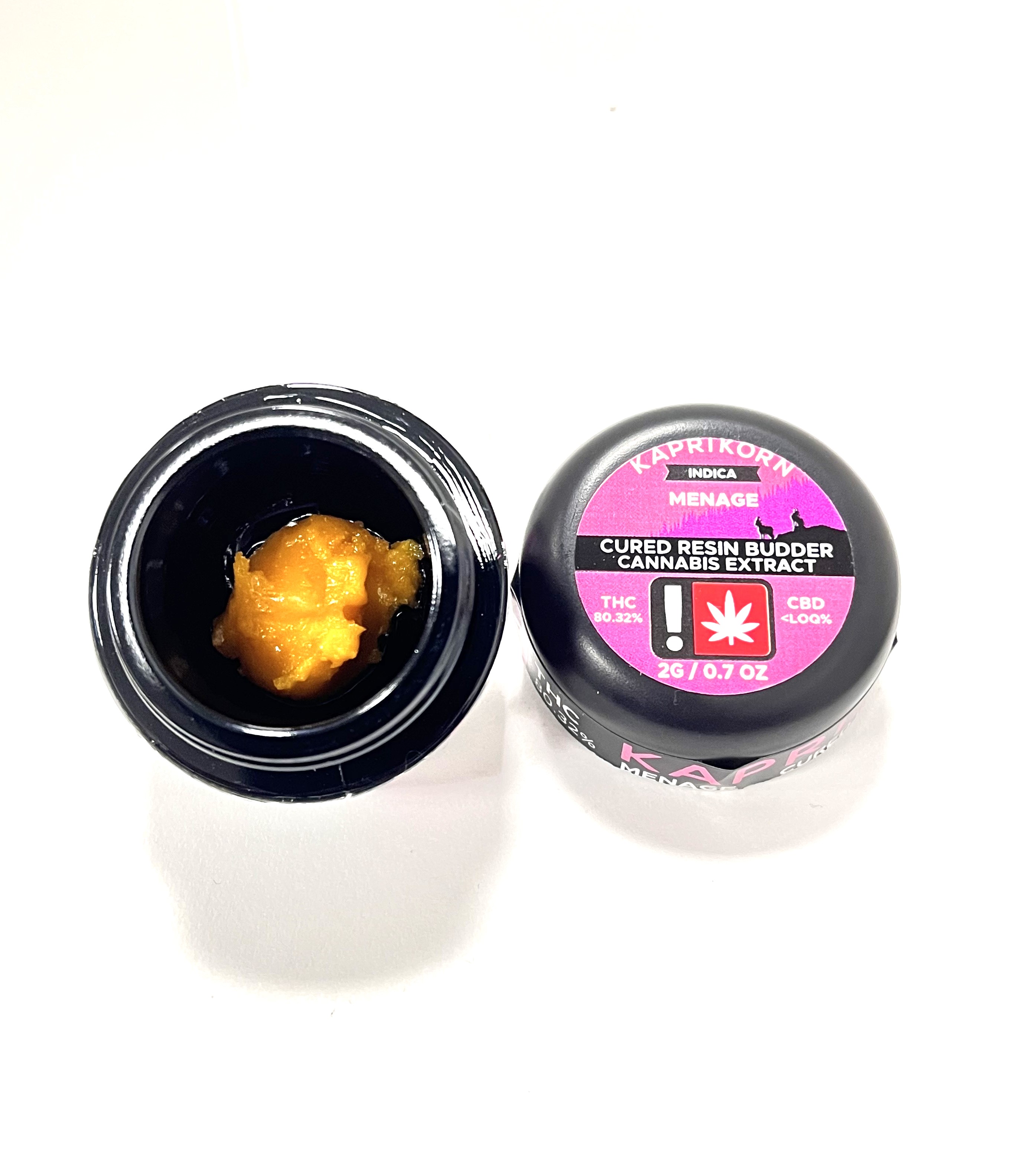 Photograph of product: Kaprikorn 2g Budder | Menage