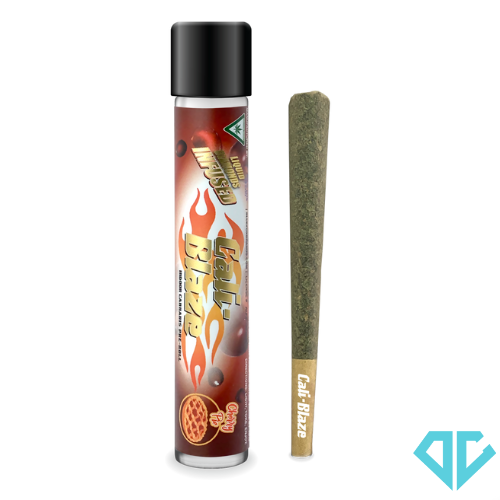 Photograph of product: Cali-Blaze Cherry Pie Infused Pre-Roll 1.2g
