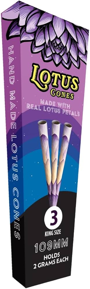 Photograph of product: Petals | Mini Lotus Cones | 3 pk