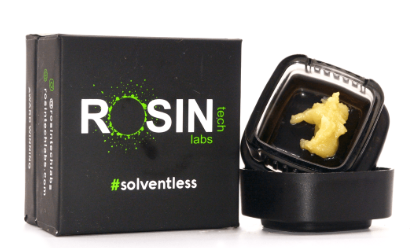 Photograph of product: HONEY BANANA 1G COLD CURE LIVE ROSIN BLACK LABEL