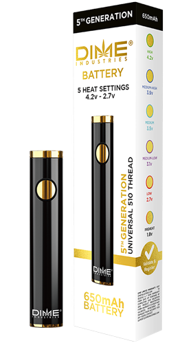Photograph of product: Dime Black Battery V5