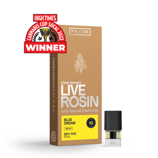 Photograph of product: Blue Dream Rosin Pod