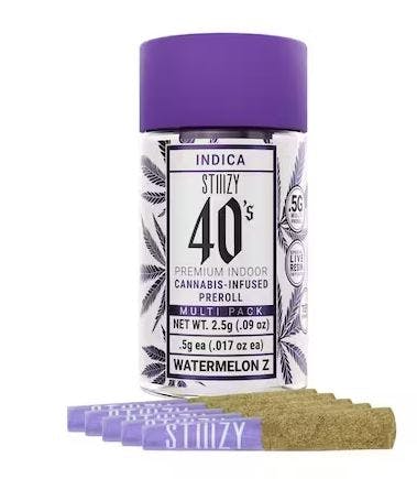 Photograph of product: Watermelon Z 40s Infused 5pk - 