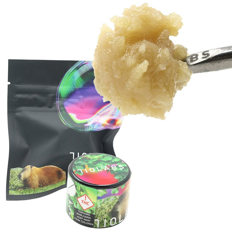 Photograph of product: 710 Labs Persy Thumbprint 2g - Close Friends Drop -  Guava + Sour Tangie