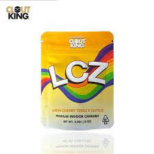 Photograph of product: Clout King - Lemon Cherry Air Headz Cloutlettes Pre Pack - 7g