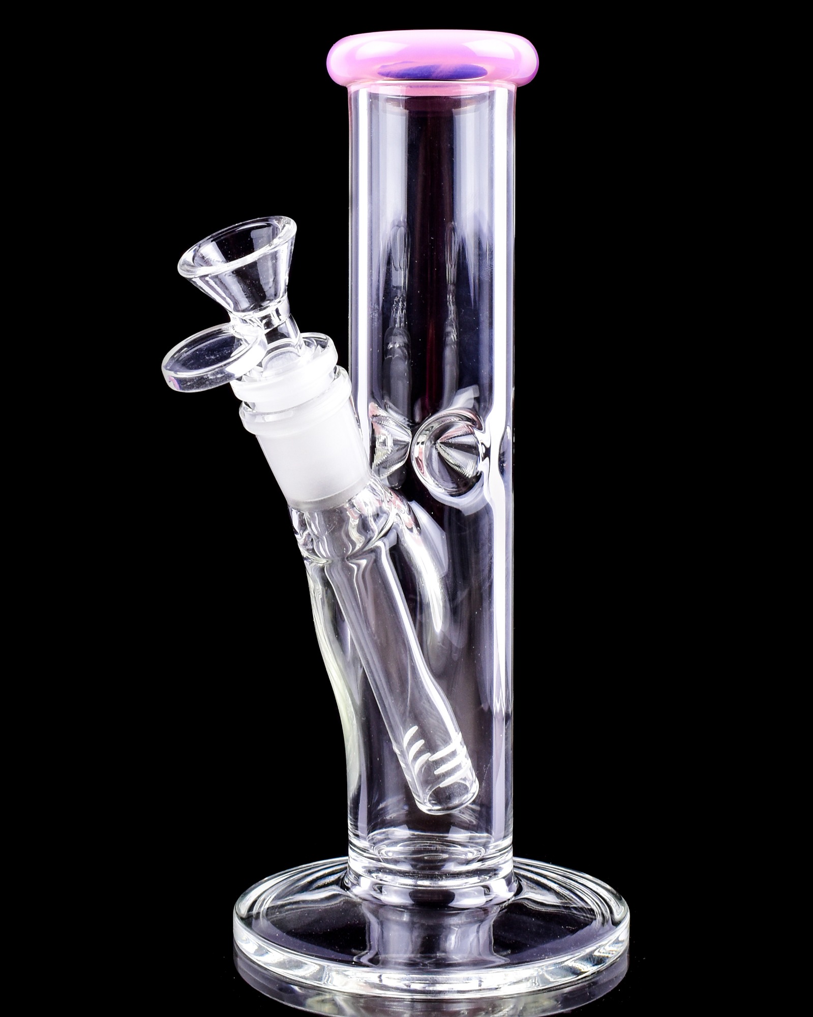 Photograph of product: 4mm- 10" Straight Tube w/ICE Pinch - Ice Catcher (YBW)