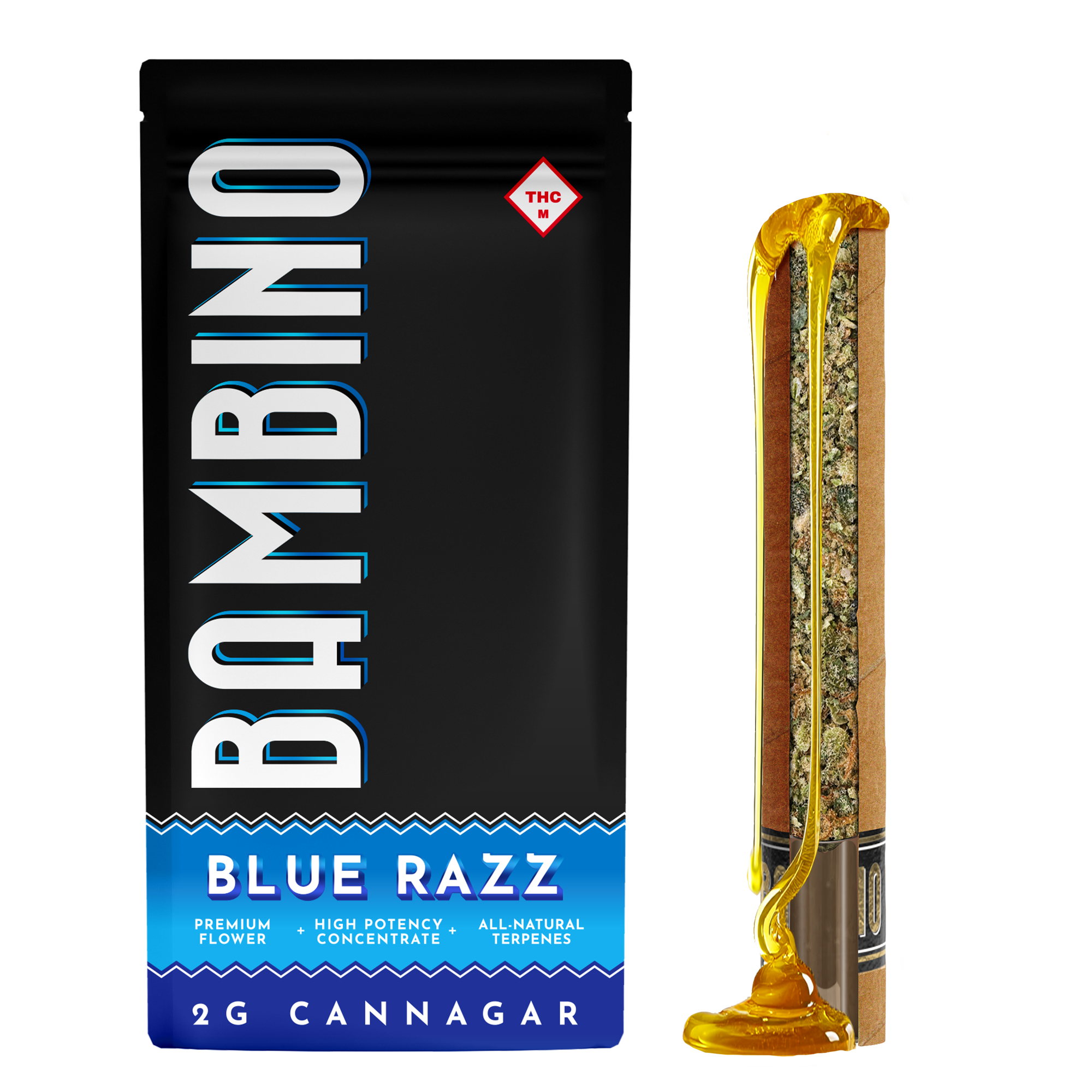 Photograph of Product: 2g Infused Blunt | Blue Razz