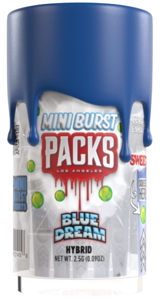 Photograph of product: Infused Blue Dream - Pre-Roll 5 Pack (2.5g)