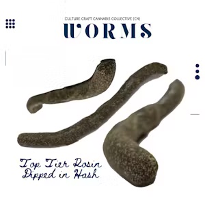 Photograph of product: Culture Craft au chocolat - au chocolat Rosin - Worms - 0.4g