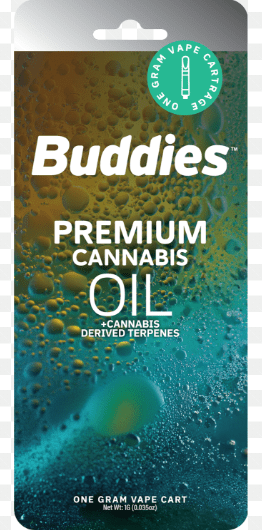 Photograph of product: Buddies Live Resin Cart: Gelato Mac Slurricane - 