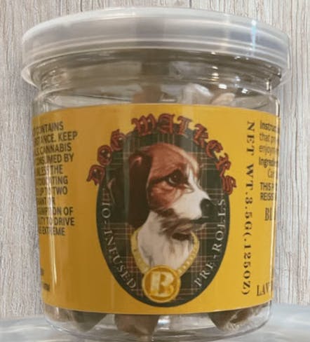 Photograph of product: Dog-Walkers  10 pk Infused Pre-Roll  Golden Goat  $40  SALE $30 *Tax Included