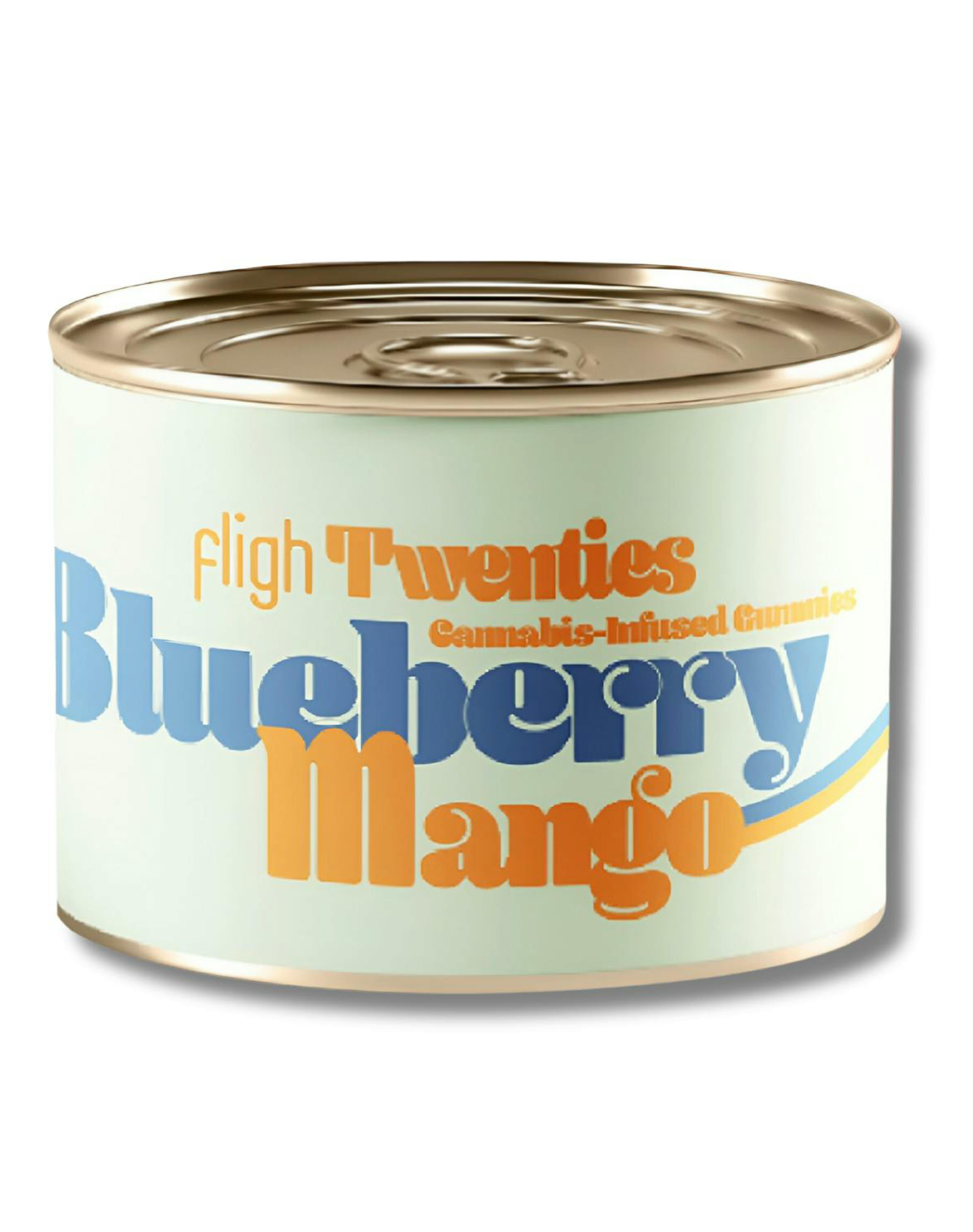 Photograph of product: Fligh Gummies - Blueberry Mango - 100 mg
