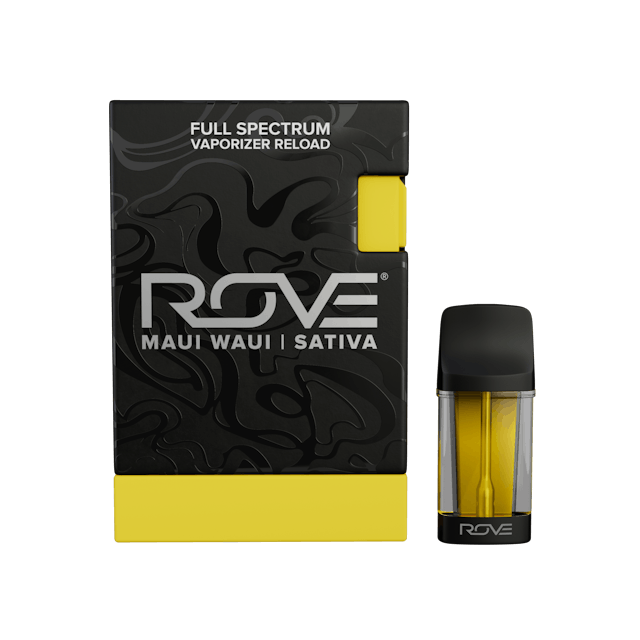 Photograph of product: Maui Waui | Melted Diamond Live Resin Vaporizer | 1.0g (Reload)