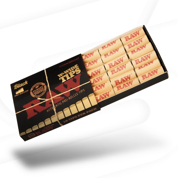 Photograph of product: W-Wide Pre-rolled Tips