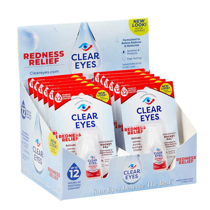 Photograph of product: Clear Eyes | Redness Relief Drops | MERCH