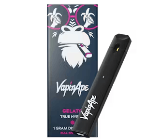 Photograph of product: Vapin' Ape Gelato Dream 1g Full Spectrum Disposable