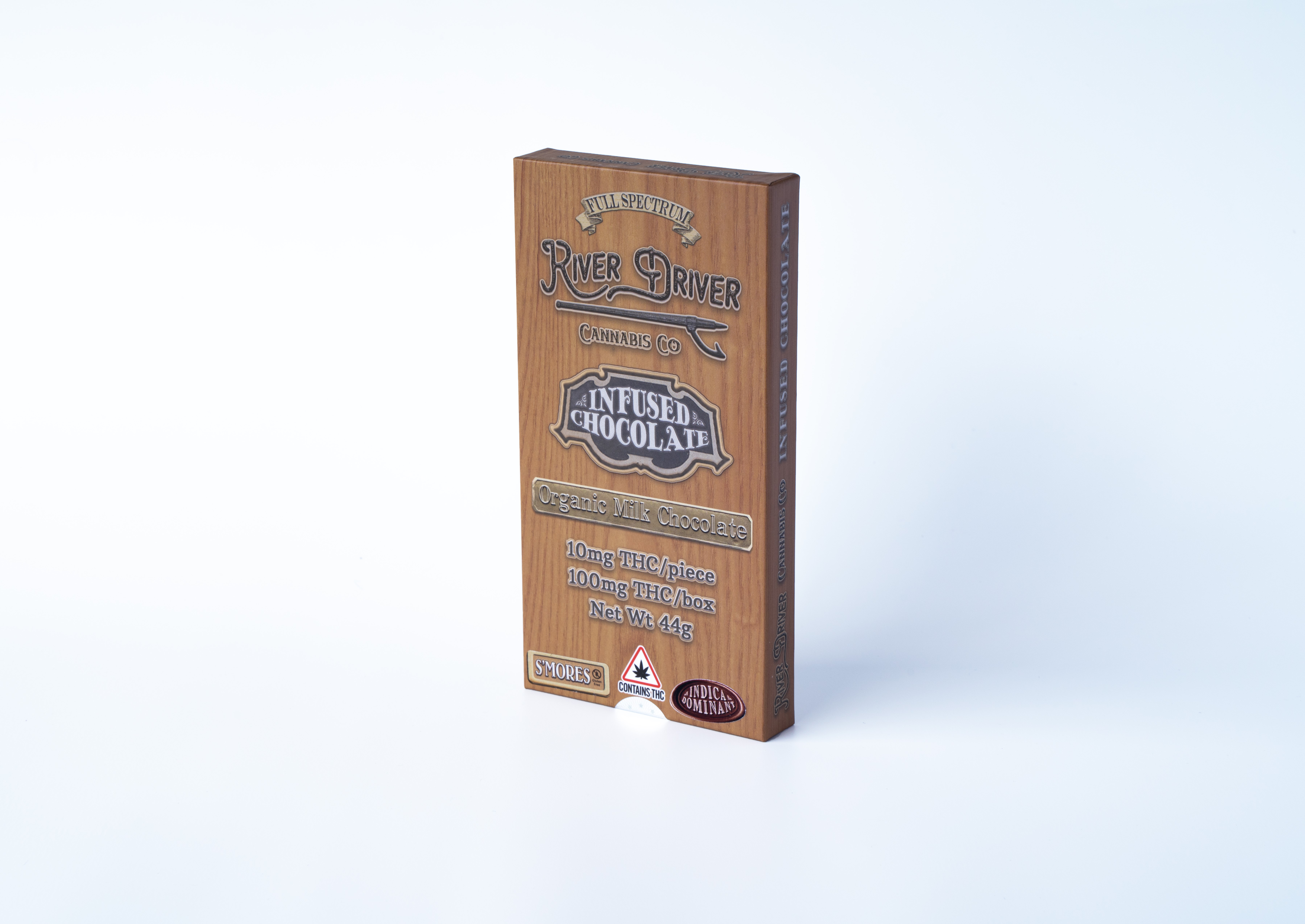 Photograph of product: S'mores Milk Chocolate (Oui'd) 100mg