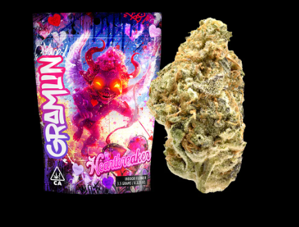 Photograph of product: GRAMLIN 3.5G FLOWER - HEARTBREAKER