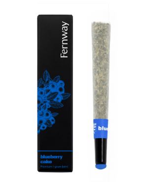 Photograph of product: Blueberry Cake Single Pre-roll