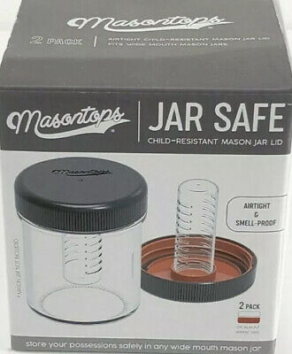 Photograph of product: Masontops - Child Safe Mason Jar Lids