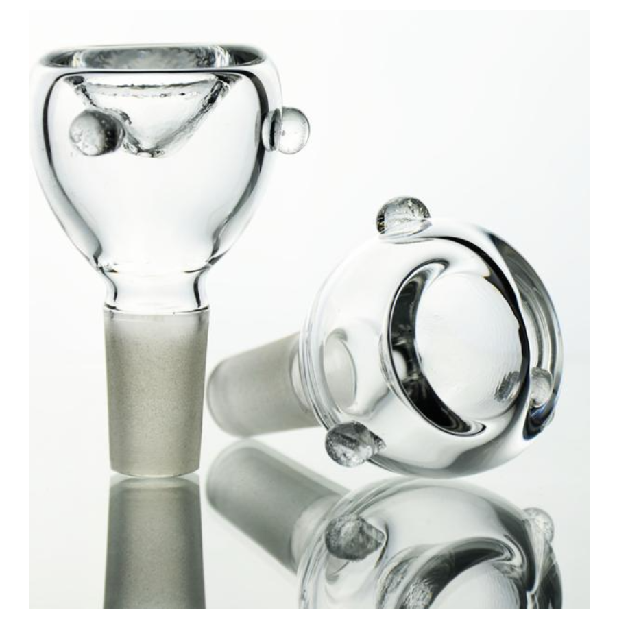 Photograph of product: Clear Glass Male Bowl 14mm