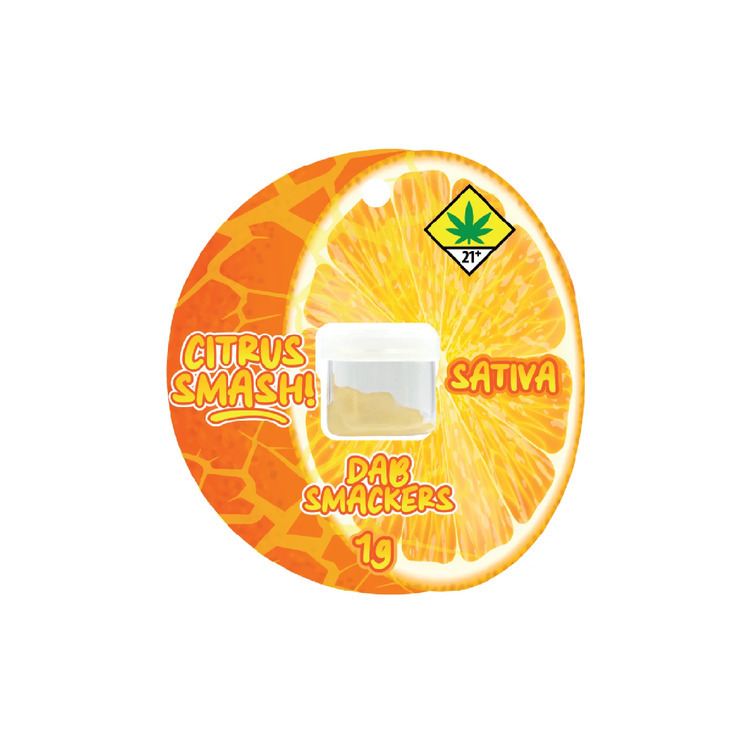 Photograph of product: Citrus Smash Dabsmackers Wax (The Farmers Market)