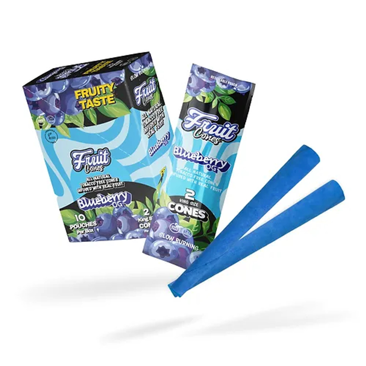 Photograph of product: King Size Rose Palms 2pk | Blueberry OG
