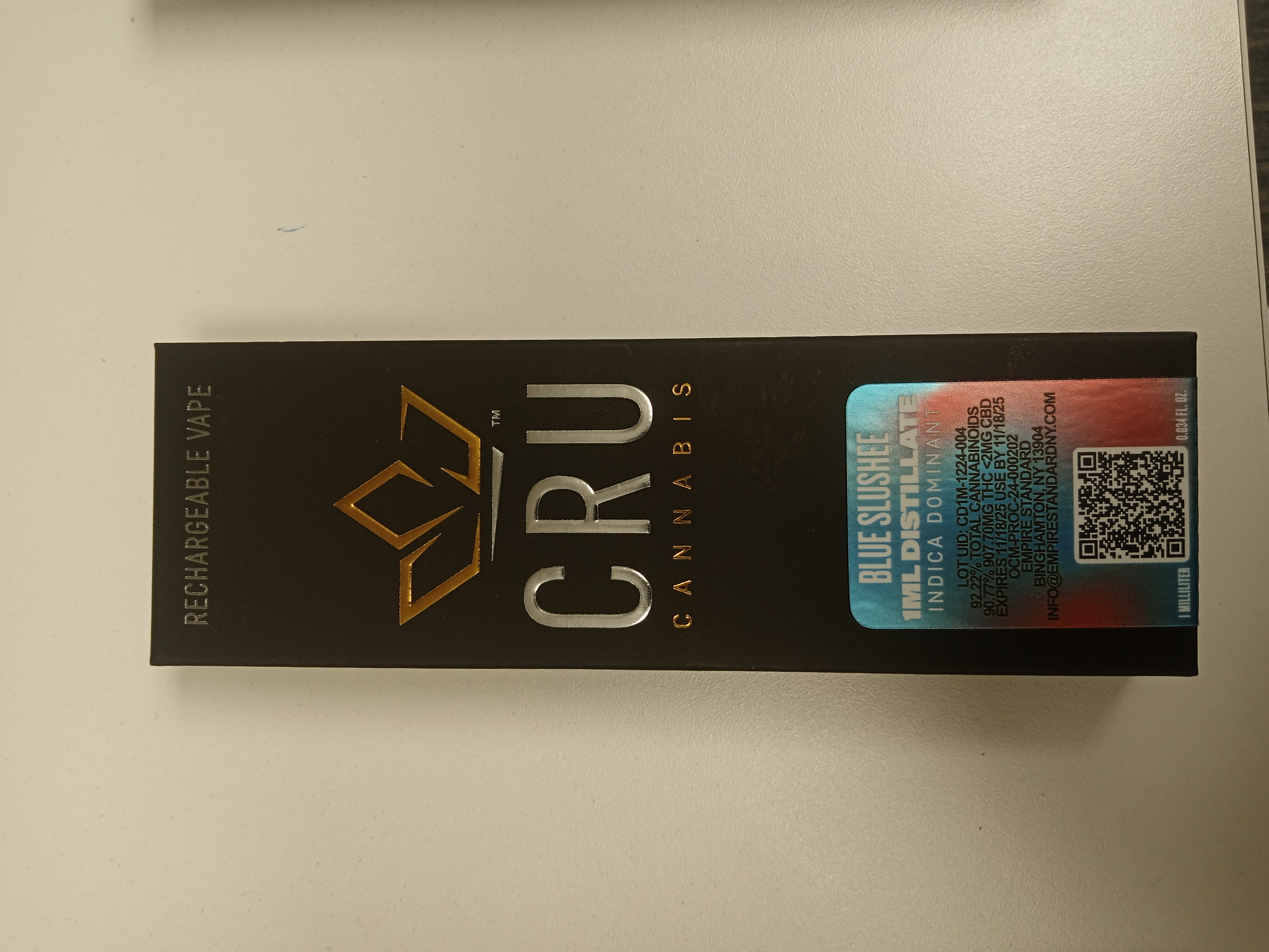 Photograph of Product: CRU - Blue Slushee AIO