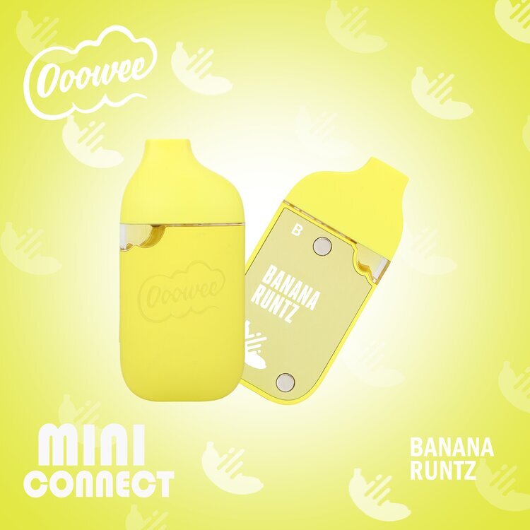 Photograph of product: Ooowee Mini B: Banana Runtz - Disposable Cartridge