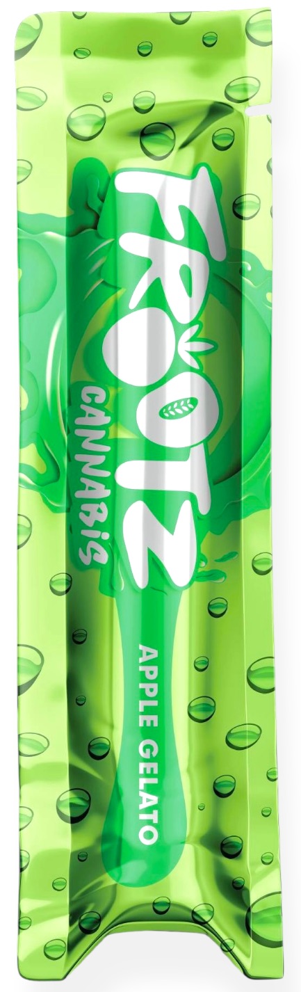 Photograph of product: Frootz Apple Gelato Cartridge Rec