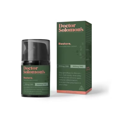 Photograph of product: Dr. Solomon's Lotion 400mg Restore - 0102