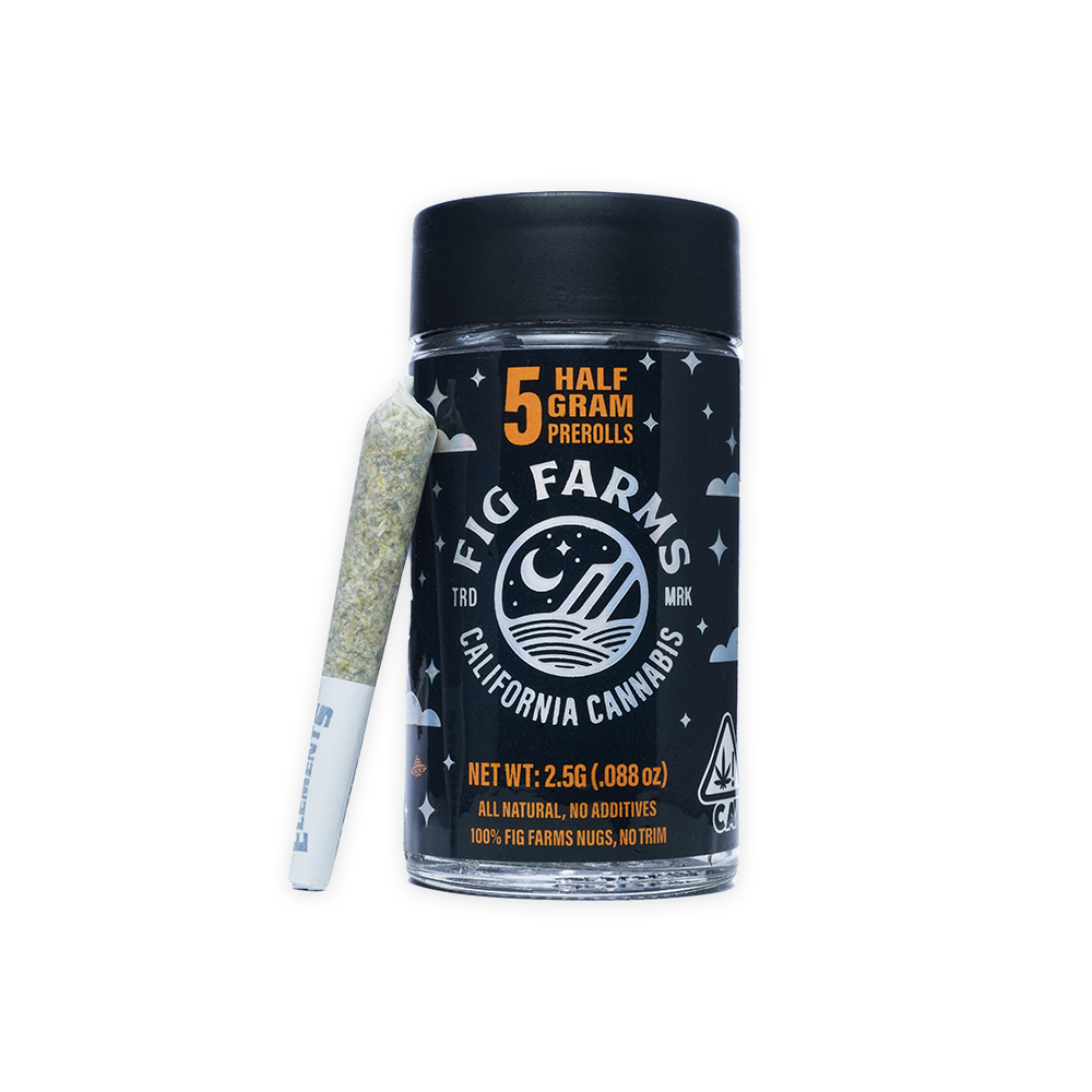 Photograph of product: STRAWBERRY BANANA X LEMON CHERRY GELATO PRE-ROLL 5-PACK [2.5 G]