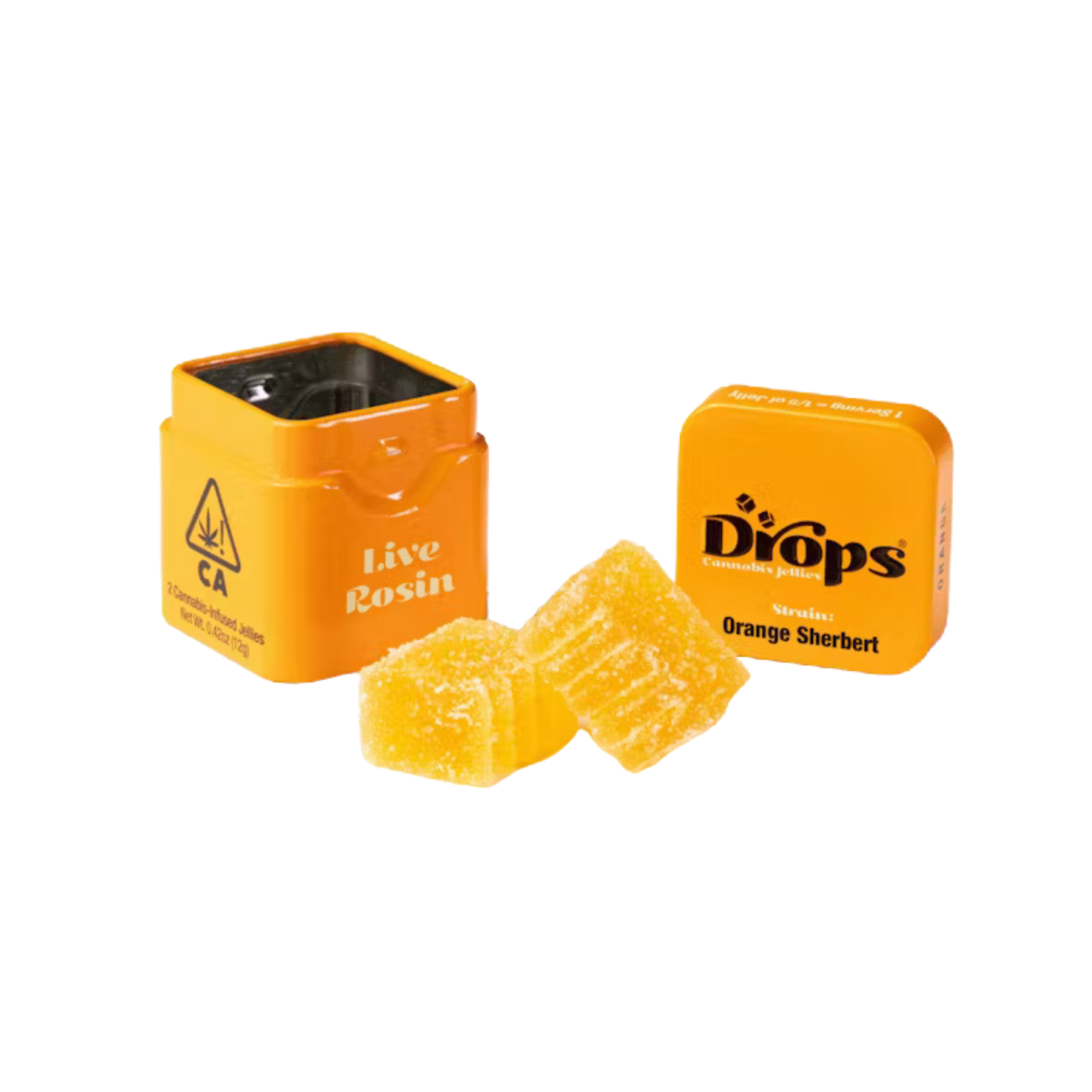 Photograph of product: ORANGE LIVE ROSIN GUMMIES 2-PACK (CREATIVE)