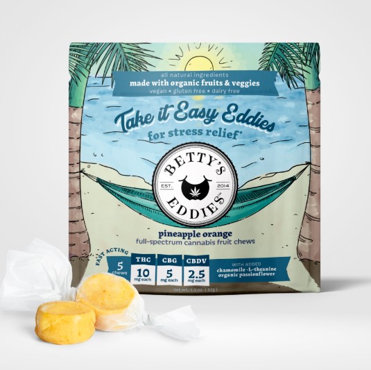 Photograph of product: Pineapple Orange Take It Easy | 2:1 | 50mg