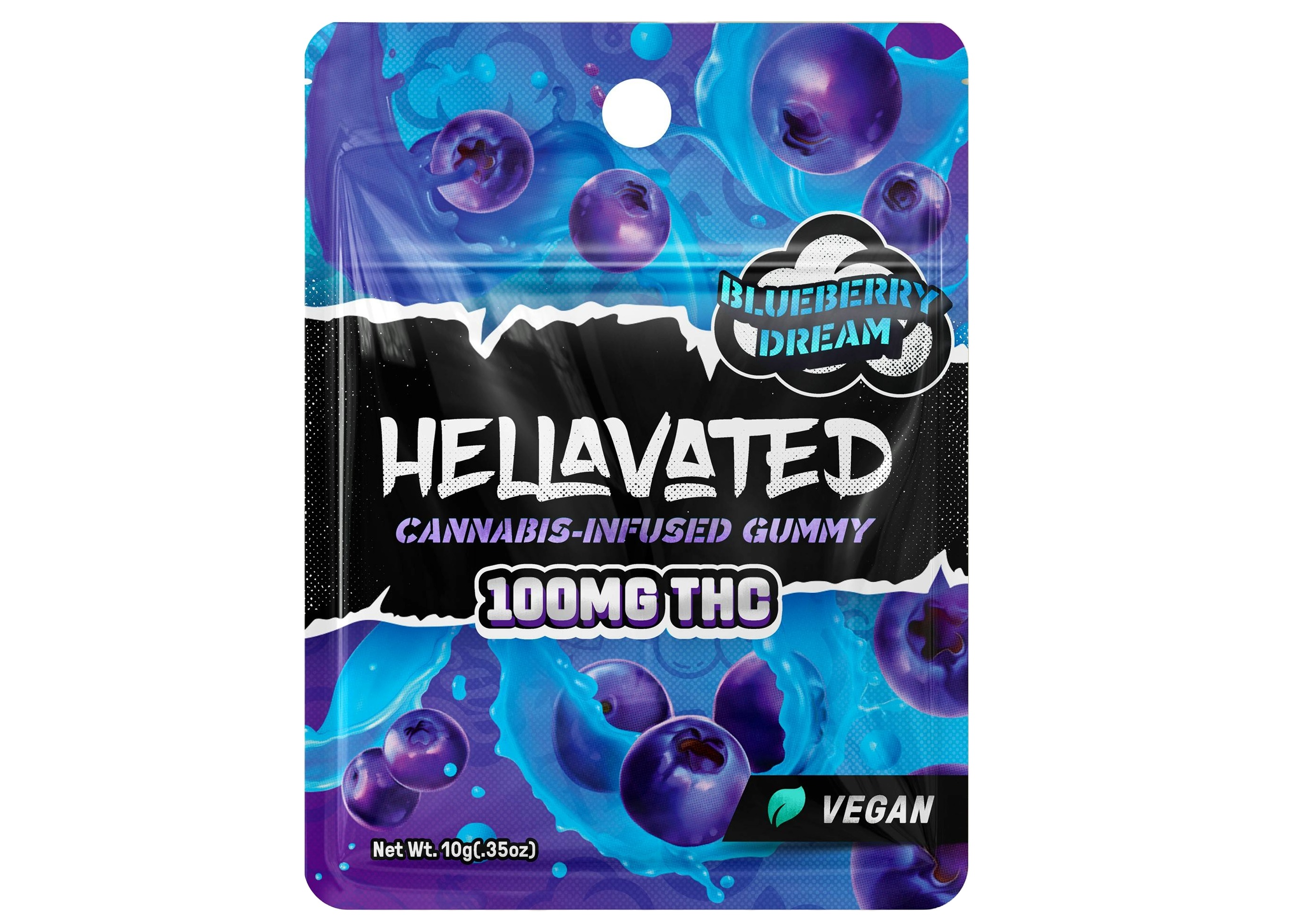 Photograph of product: Blueberry Dream Gummy